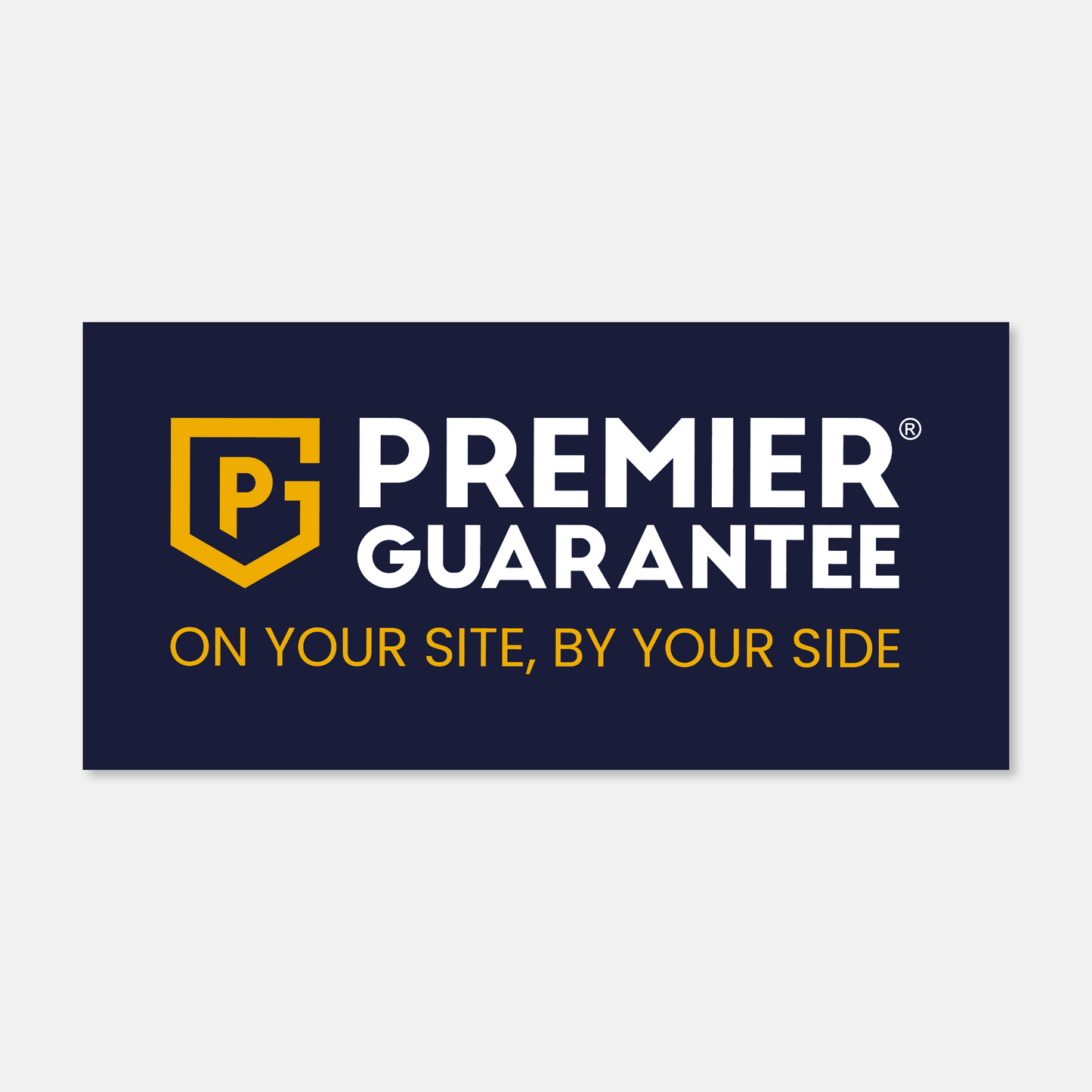 Premier Guarantee site boards